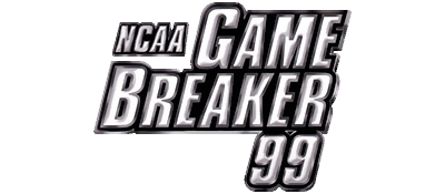 NCAA Gamebreaker 99 logo for Playstation